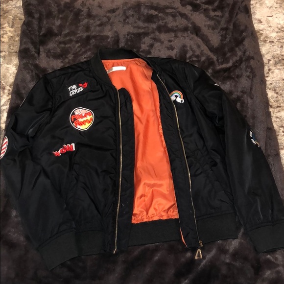 MC Lorene Bomber Jacket with Patches - Picture 5 of 6